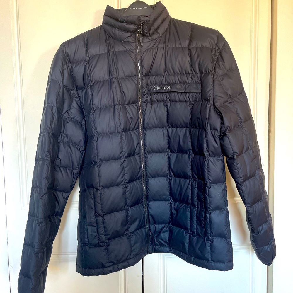 Like New Marmot 700 Down Fill  Men’s XL Navy